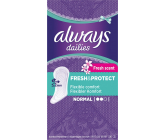 Always Dailies Fresh & Protect Fresh Scent Normal with a gentle fragrance panty liners 30 pieces