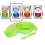 First Steps Travel Set for Feeding Elephant Bowl + Spoon