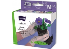 Matopat Ambulex rukavice latexové pudrované velikost M 10 kusů