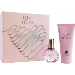 Lanvin Eclat de Fleurs perfumed water for women 50 ml + body lotion for women 100 ml, gift set