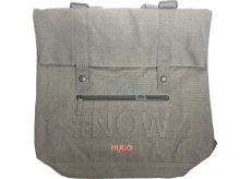 Hugo Boss Messenger Bag backpack - bag gray large 39 x 37 x 16 cm