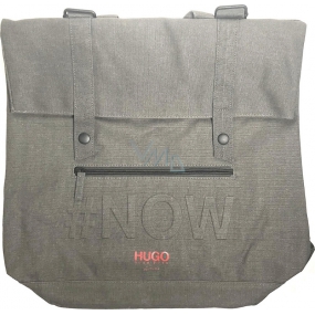 Hugo Boss Messenger Bag backpack - bag gray large 39 x 37 x 16 cm