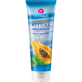 Dermacol Aroma Ritual Papaya and mint shower gel 250 ml