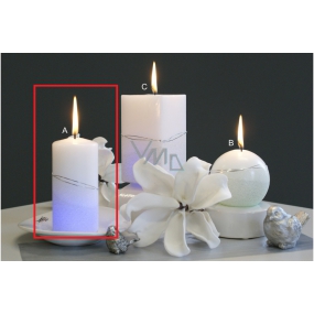 Lima Magic Artic Candle Cylinder 60 x 120 mm 1 Piece