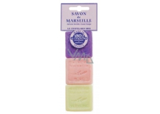 Le Chatelard Lavender, Roses, Verbena Toilet Soap 3 x 30 g Cosmetic Set