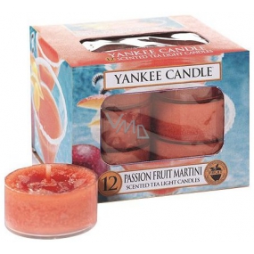Yankee Candle Passion Fruit Martini - Tropical cocktail with Martini scented tealight 12 x 9.8 g