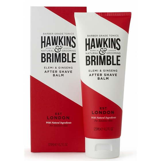 Hawkins & Brimble Men After Shave Balm for normal to dry skin with a delicate scent of elemi and ginseng 125 ml
