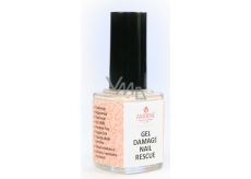 Amoené Gel Damage Nail Rescue Rescue Nail Polish For Extremely Damaged Nail Treatment, Disease Powder Color 12 ml