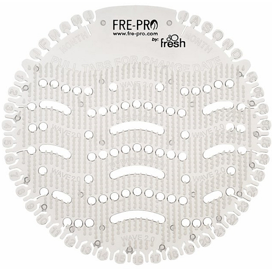Fre Pro Wave Honey and herbs fragrant urinal strainer white 19 x 20.3 x 1.9 cm 52 g