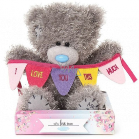 Me to You Teddy Bear Flags I Love You This Much 14 cm