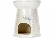 Heart & Home Aromalampa Dots large white 12.5 cm