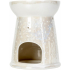 Heart & Home Aromalampa Dots large white 12.5 cm
