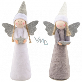 Plush angel of different colors 20 cm 1 piece for standing