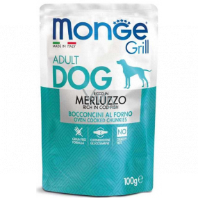 Monge Dog Grill Cod Pouch 100 g