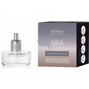 Millefiori Milano Aria Spa & Massage Thai - Thai spa and Massage filling for electric diffuser smells 6-8 weeks 20 ml