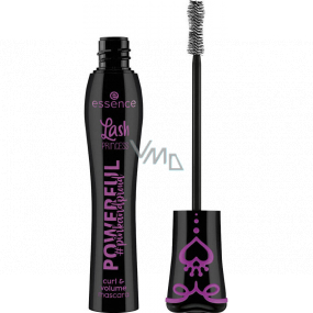 Essence Pinkandproud Powerful Lash Princess Curl & Volume Mascara lengthening and volume mascara Black 12 ml