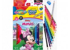 Colorino Crayons triangular Disney Minnie 13 colors