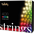 Twinkly Strings Special Edition smart bulbs 400 pieces per tree controlled via app coloured 32 m