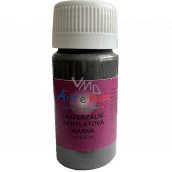 Art e Miss Universal Acrylic Paint Metallic 14 Black 40 g