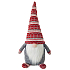 Leprechaun in patterned red hat 35 cm