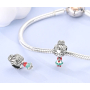 Charm Sterling silver 925 Grandma, bead on bracelet family