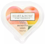 Heart & Home Peach Passion Soy natural scented wax 26 g