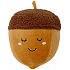 Albi Humorous plush pillow big Acorn 28 x 40 cm