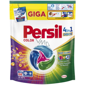 Persil Color Discs Giga 4v1 kapsle na praní barevného prádla 68 dávek
