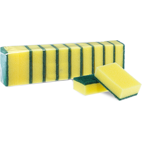 BALhome small yellow dish sponges 8+2 pcs
