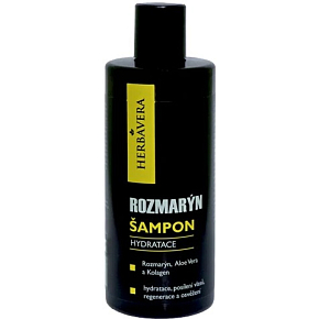 Herbavera rosemary moisturizing shampoo, 300 ml