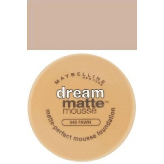 Maybelline Dream Matte Mousse Foundation Makeup 40 Fawn 18 ml