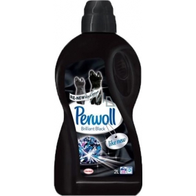 Perwoll Brilliant Black washing gel restores an intense black color, protects against loss of shape 2 l