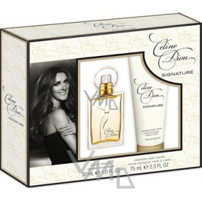 Celine Dion Signature eau de toilette 30 ml + body lotion 75 ml, gift set for women