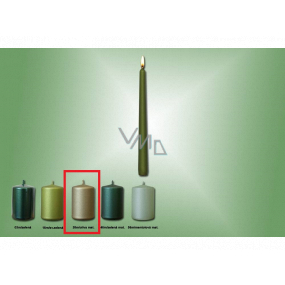 Lima Candle smooth metal olive cone 22 x 250 mm 1 piece