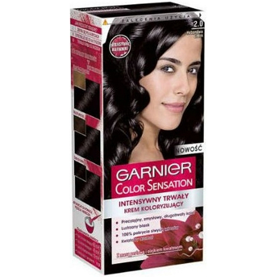 Garnier Color Sensation Hair Color 2.0 Ebony Black