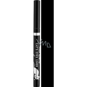 Miss Sports Cat with eyeliner in marker 001 Miaowww Black 1.6 g