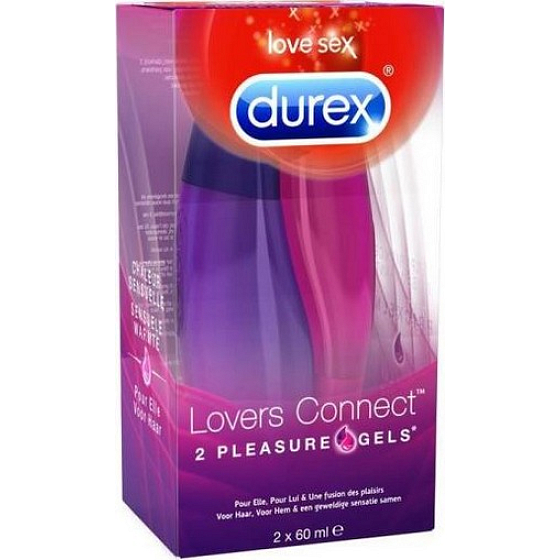 Durex Lovers Connect lubricating gel 2 x 60 ml