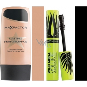 Max Factor Lasting Perfomance make-up 102 Pastelle 35 ml + Wild Mega Volume mascara black 11 ml