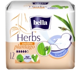 Bella Herbs Plantago Sensitive intimate flavored inserts with wings 12 pieces