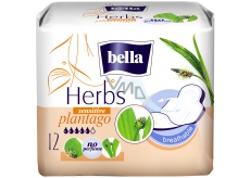 Bella Herbs Plantago Sensitive intimate flavored inserts with wings 12 pieces