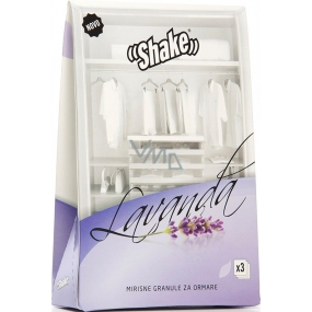 Shake Fragrance Closet Sachets Lavender scented sachet bags for 3 pieces