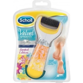 Scholl Velvet Smooth Express Pedi with Diamond Crystals Limited Edition Electric Foot File 1 piece