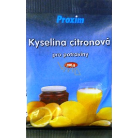 Citric acid food proven household product bag 100 ml