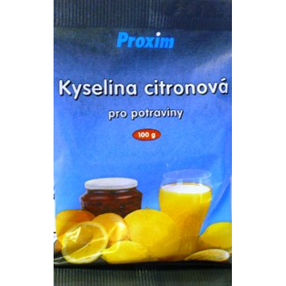 Citric acid food proven household product bag 100 ml