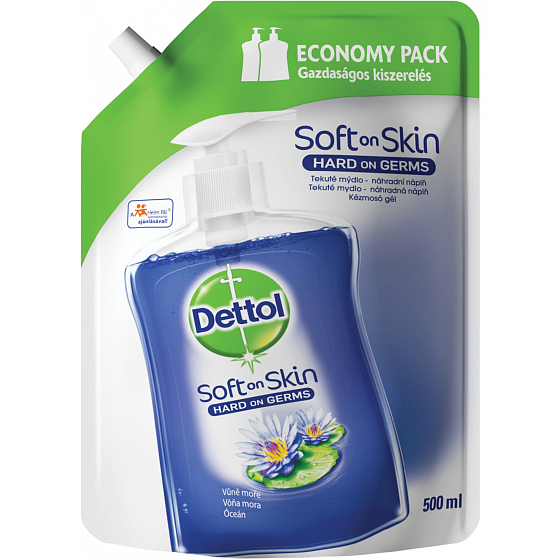 Dettol Sea Scent Liquid Soap Refill 500 ml