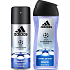 Adidas UEFA Champions League Arena Edition deodorant spray for men 150 ml + shower gel 250 ml, duopack
