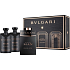 Bvlgari Man In Black Eau de Parfum 60 ml + After Shave Balm 40 ml + Shampoo and Shower Gel 40 ml, Gift Set