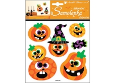 Halloween pumpkin stickers 23 x 18 cm