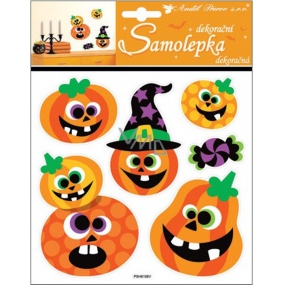 Halloween pumpkin stickers 23 x 18 cm