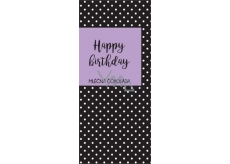 Albi Dárková mléčná čokoláda Happy Birth Day 50 g 14 x 6 cm